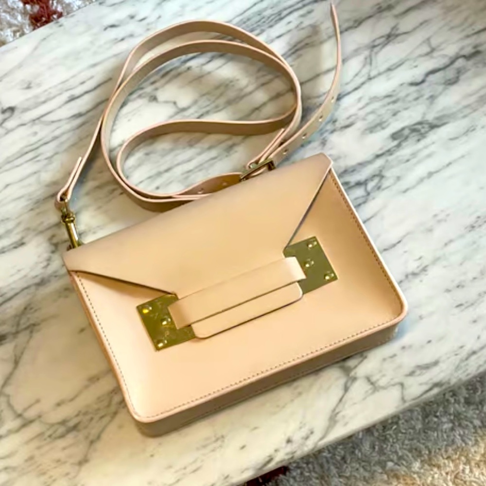 SOPHIE HULME - Leather envelope handbag